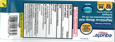 Wm Sleep Aid 96ct Bottle Front